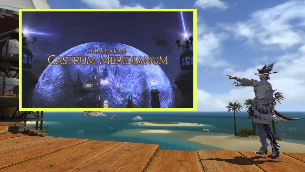 FFXIV - Miqo'te Bard - Castrum Meridianum
