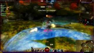 Guild Wars 2: Thief sPvP - Duel with a Hammer Warrior! 1080p