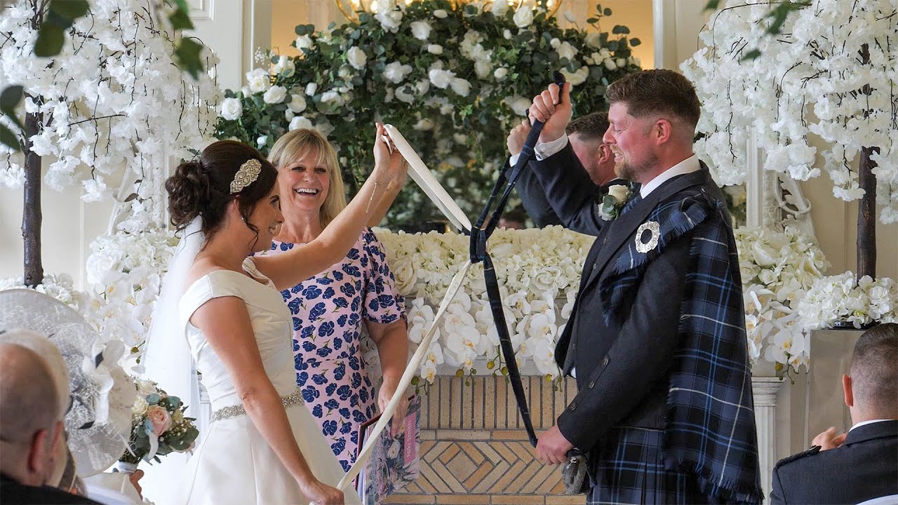 Claire and Alan's Wedding Video at Airth Castle - YouTube