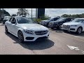 2018 Mercedes-Benz C43 AMG 4MATIC Sedan White 3.0l Bi Turbo V-6