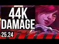 XAYAH vs WARWICK (TOP) | 44K damage | EUW Master | 25.24