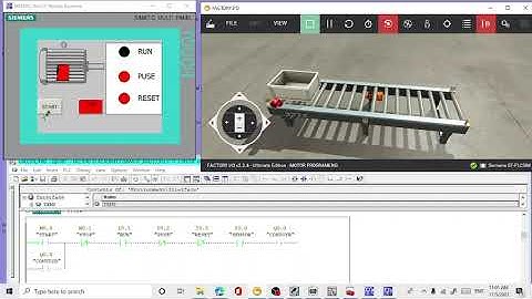 factory io with simple example