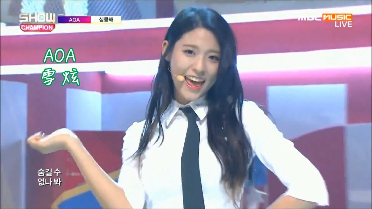 [LIVE] AOA "Heart Attack"(怦然心動)【認人】MV加工/認人