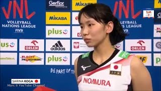 Japan - Sarina KOGA 古賀 紗理那 Smart Plays vs Dominican Rep. | 2018 FIVB VNL Week 5