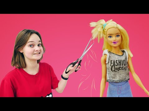 Видео: Барби игры одевалки - Новая девушка Кена в Салоне Красоты! - Красивые куклы видео для девочек