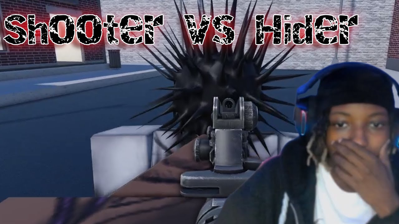 HARDEST GAME TO HIDE IN Shooter Vs Hider Roblox YouTube 