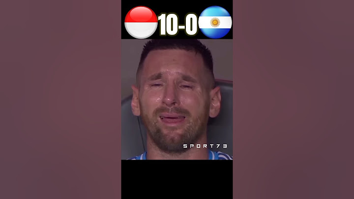Indonesia VS Argentina🔥 Friendly Match Imajinary #shorts#indonesia#messi#football