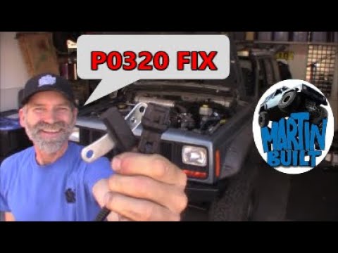 Jeep 4.0 How to Replace Crankshaft Position Sensor (P0320 Code)