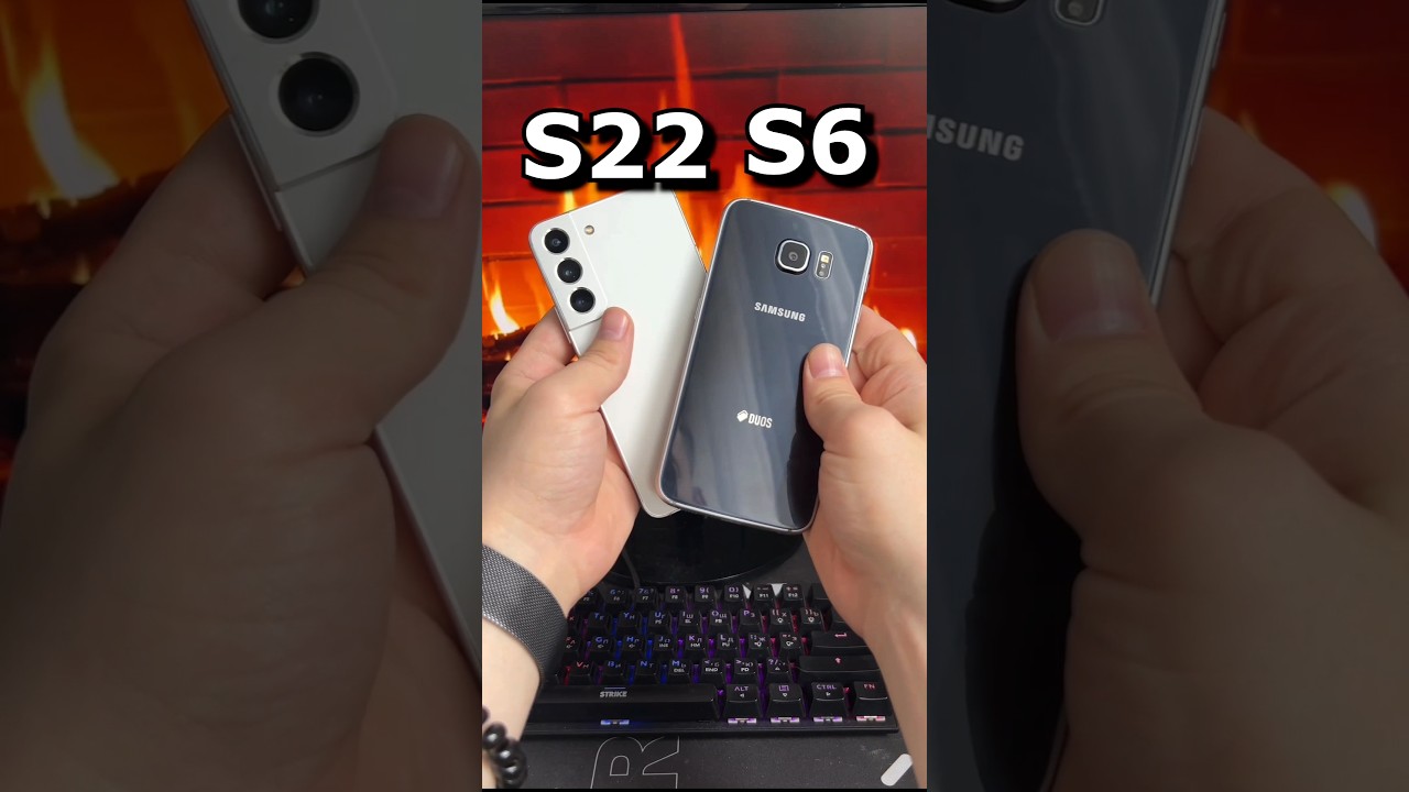 SAMSUNG GALAXY S6 VS S22 / СРАВНЕНИЕ КАМЕР ПРИ ПЛОХОМ ОСВЕЩЕНИИ 