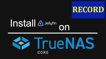 【update】jellyfin jail installation record on truenas core based on freebsd