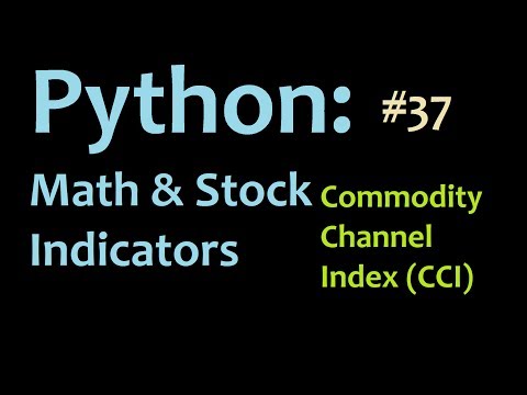 Python math and stocks: Commodity Channel Index
