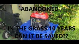 Can It Be Saved? Abandoned 2-Stroke Generator Full Load Test