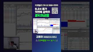 6.24 종가 첫번째 공략주_ #KB금융 _이데일리ON 김동하 파트너