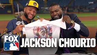 Brewers' Jackson Chourio Reacts to DOMINANT Win, Taking a 3-0 Series Lead Over Rays