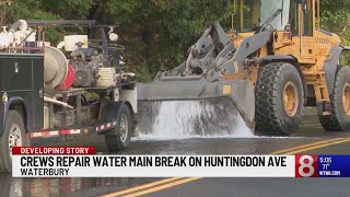 Waterbury schools closed as crews repair water main break