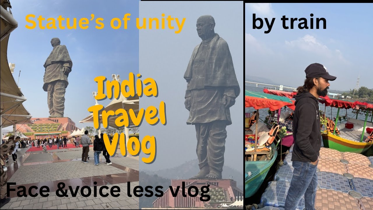First vlog :Travel Statue of Unity!Amazing place