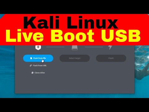 How to Create Kali Linux Live Boot USB Flash Drive in Windows 10 Guide in Hindi