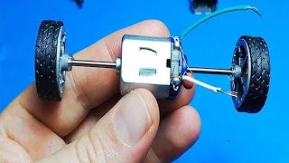 How to make a Double Shaft DC Motor - How to Make a Double Shaft Car