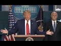 Donald Trump Gives Delusional 64-Second Press Conference