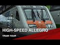 Exclusive Tour of the High-Speed Allegro Train