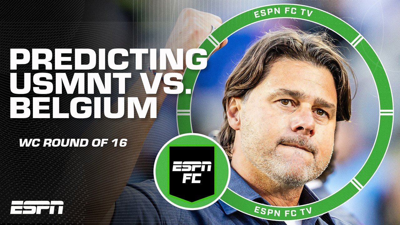 United States vs. Belgium PREDICTIONS πΏ 2026 World Cup Round of 16 | ESPN FC