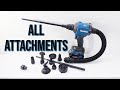 ALL Makita AS001G (GSA01) Dust Blower Attachments in One Video. There's 12 of Them!