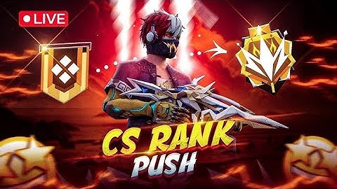 Finally Grandmaster Done 📈Cs Rank Pushing With Random Player 🥶#mgayushlive