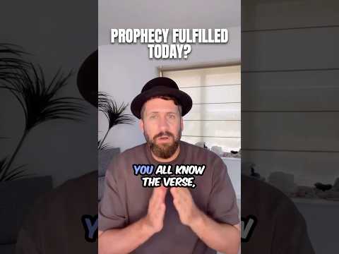 PROPHECY FULFILLED TODAY?