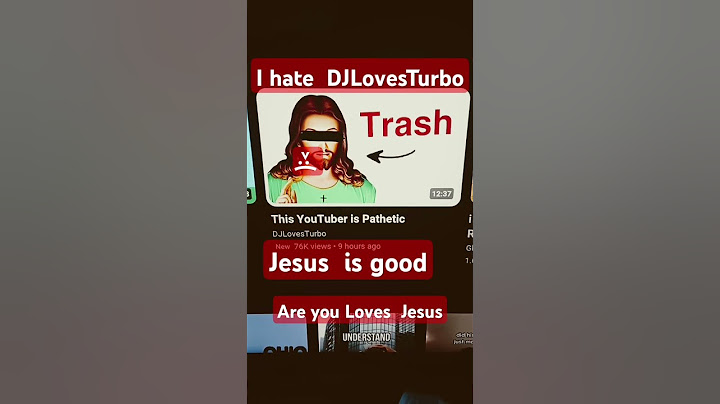 The YouTube is not fair and she hate  Jesus he Name  DJLovesTurbo   (part 2)