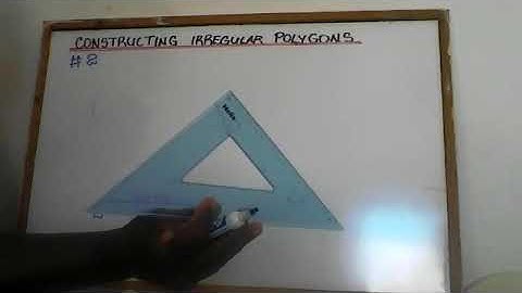 Constructing Irregular Polygons