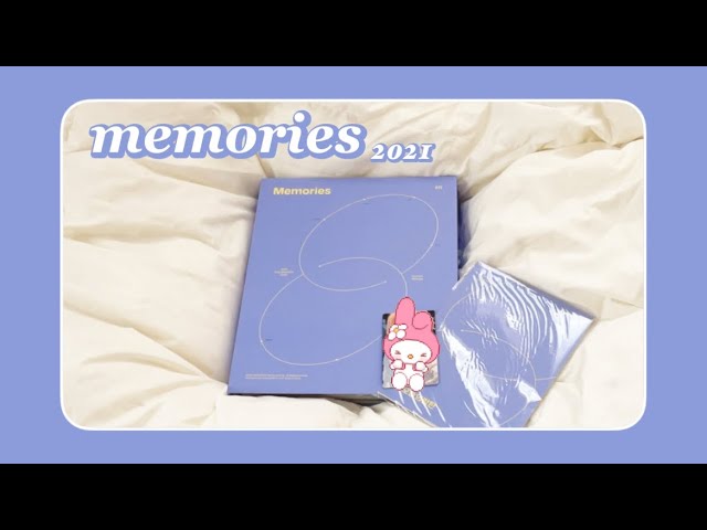 開封動画💖】 BTS Memories of 2021が届いたので開封式を行いました