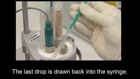 Karl Fischer Titration – How to carry out the titer determination using water (back weighing)?