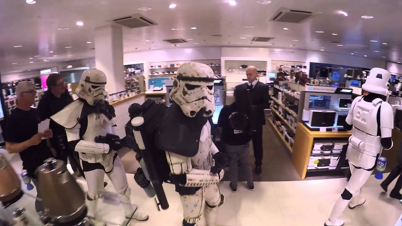 Shopping with Star Wars - YouTube