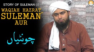 HAZRAT SULEMAN عليه السلام AUR CHUNTTIAN (ANTs)!! STORY OF SULEMAN A.S (Engineer Muhammad Ali Mirza)