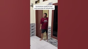 Thumbnail of Suasana subuh pas mudik