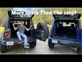 2DR Bronco Vs 2DR Wrangler Rear seat and Cargo Space!