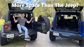 Jeep Wrangler JL Unlimited Cargo Space - Is it practical for adventuring  with company? - YouTube