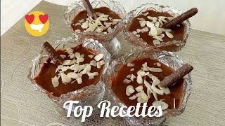 تحلية رائعة غنية بالشكلاطة Dessert facile riche en chocolat