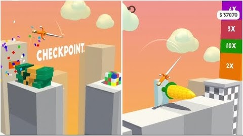 Slice It All! - Gameplay (Level 34) Very satisfying and relaxing ASMR slicing game