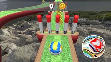 Rolling Balls 3D Sky Race Gameplay Android iOS Game 52