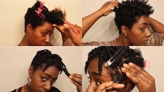 Spring Natural Hair Styling Tapered Twistout Beautycutright