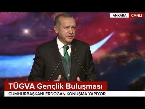 Erdoğan'ın TÜGVA Türkiye Gençlik Vakfı Buluşması Konuşması - 01.Şubat.2018 - HD