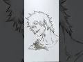 Drawing Ichigo Kurosaki (Dangai) #bleach #ichigo #manga #anime #animeart #bleachfanart #sketch #art