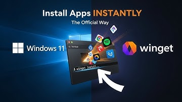✅ How to Install Winget on Windows 10/11 | Official Microsoft Method | Command Prompt