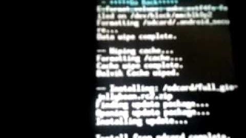 How to flash AOSP to Samsung Galaxy Gio