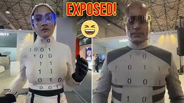 Not a Robot?! Viral Iran Tech Expo FAIL 😳