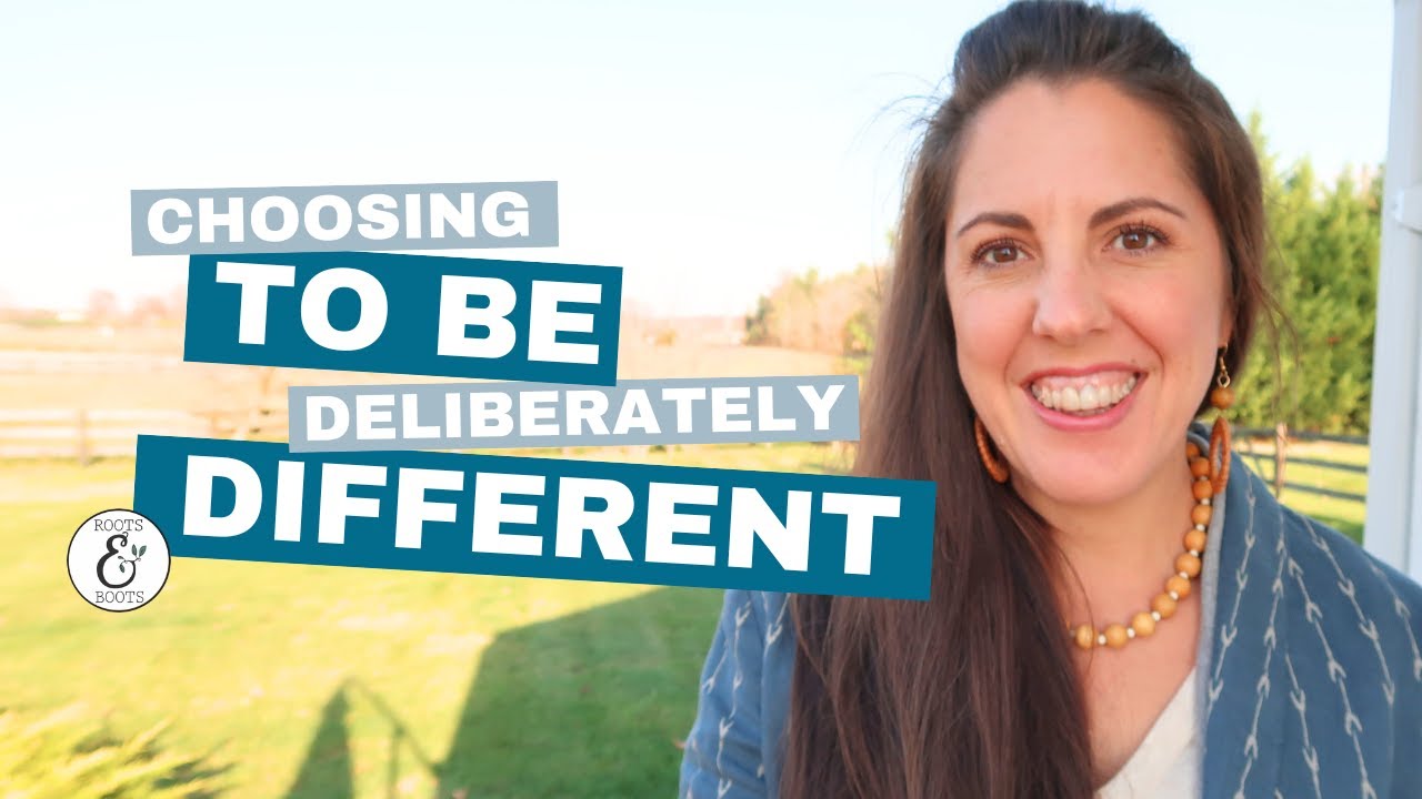 Choosing to be Deliberately Different YouTube