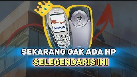 Nokia 6600: HP Sultan Yang Merajalela di Tahun 2000an....