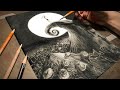 Drawing Time Lapse: Jack Skellington from The Nightmare Before Christmas