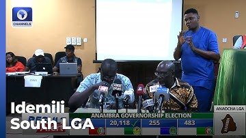 Anambra Decides: INEC Announces Result From Ndimili South LGA